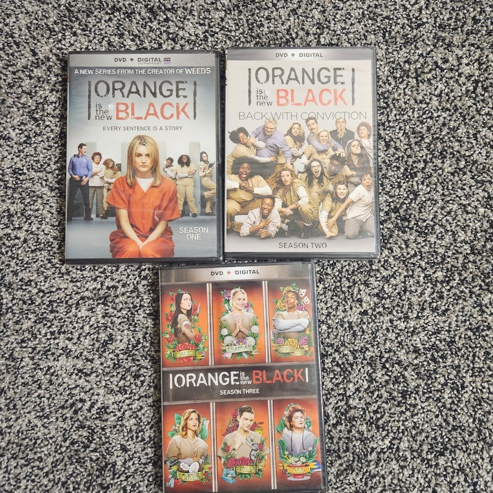 Orange Is The New Black Series DVD Set Seasons 1-3 Brand New SEALED
